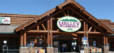 Valley Market Thayne's current store front
